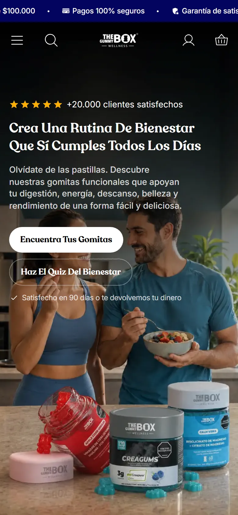 The Gummy Box, después: tienda en vivo el 2 de octubre de 2026.