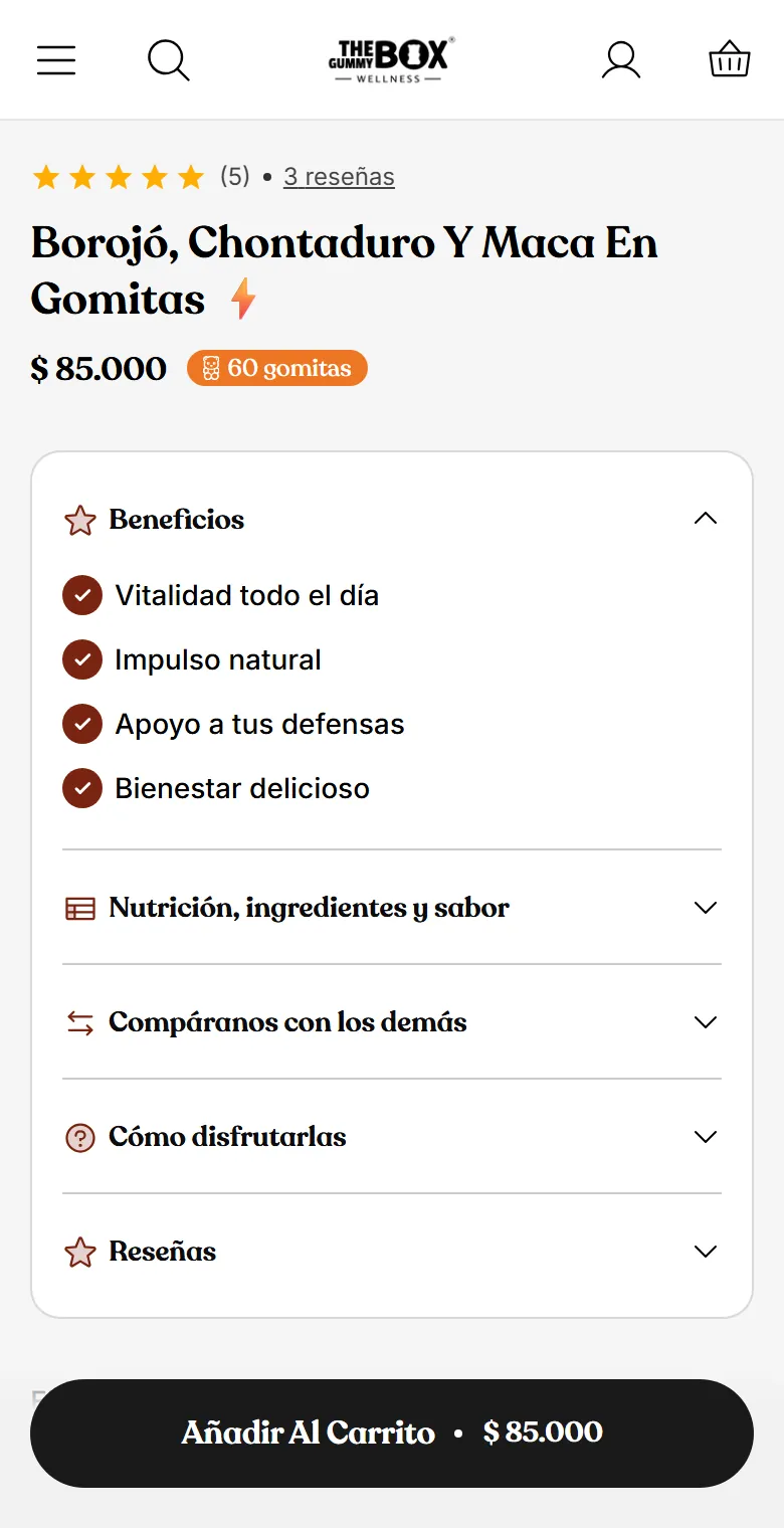 The Gummy Box, después: tienda en vivo el 2 de octubre de 2026.